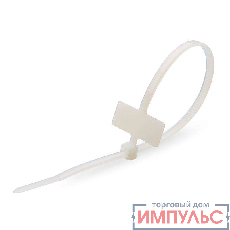 Хомут кабельный КСМ 3х100 нейл. бел. (уп.100шт) Fortisflex 55810