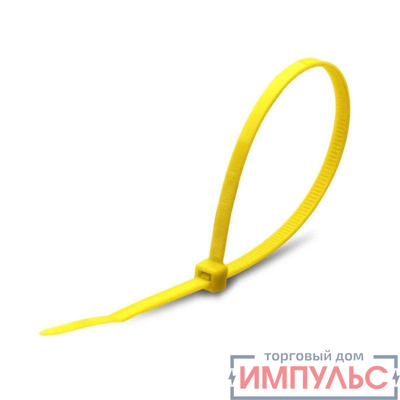 Хомут кабельный КСС 8х400 нейл. желт. (уп.100шт) Fortisflex 52185