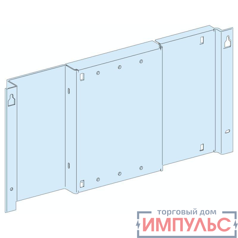 Плата монтажная вертикал. стационар. аппарат. NS630 с поворот. рукояткой SchE LVS03074