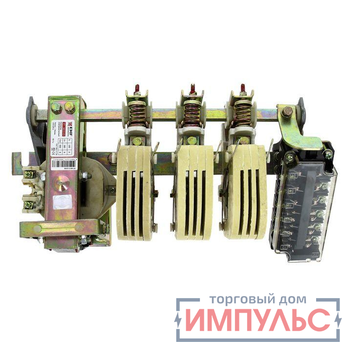 Контактор КТ-6023 160А кат. 220В AC 3НО+3НЗ EKF kt6023-220