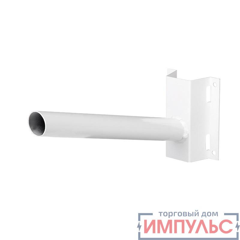 Кронштейн на столб для PSL D40х1.5-WH под бандажную ленту бел. Pro JazzWay 5013728