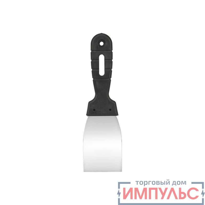 Шпатель 40мм нержавеющая сталь пластмас. ручка Rexant 89-0201