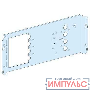 Плата монтажная горизонт. стац./втыч. аппаратов NS250 мотор. редуктор SchE 03032