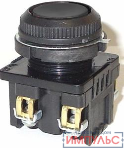 Выключатель кнопочный КЕ-181 У2 исп.2 1з+1р цилиндр IP54 10А 660В черн. Электротехник ET529368