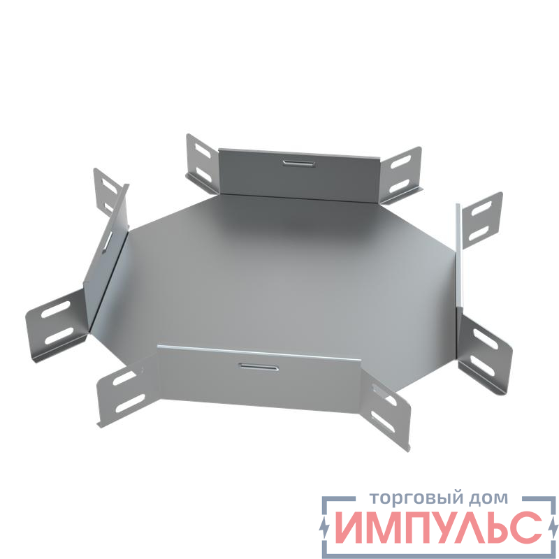 Ответвитель для лотка Х-образ. 150х150 XD150-150 КМ LO6051