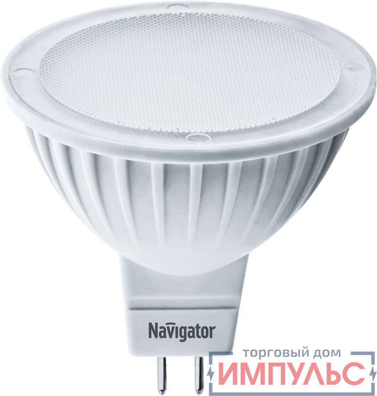 Лампа светодиодная 61 382 NLL-MR16-7-230-3K-GU5.3-DIMM 7Вт рефлектор матовая 3000К тепл. бел. GU5.3 500лм 220-240В диммир. Navigator 61382