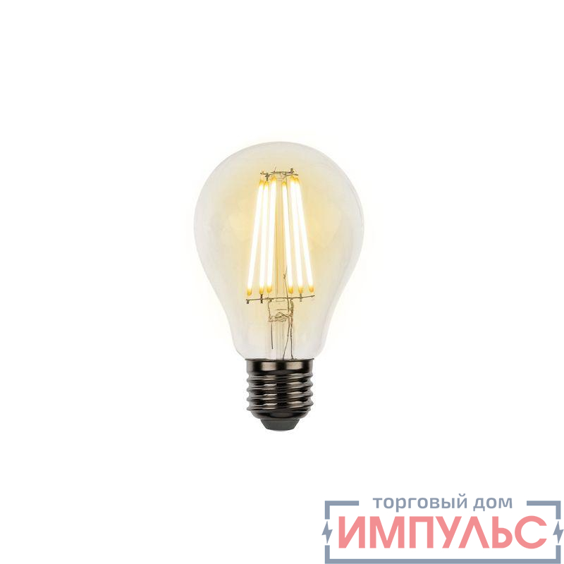 Лампа филаментная Груша A60 13.5Вт 1600лм 2700К E27 прозр. колба Rexant 604-081