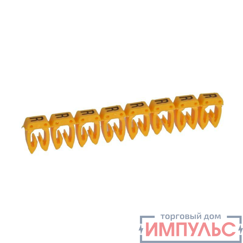 Маркер каб. 4.0-6.0кв.мм CAB3 "R" (уп.300шт) Leg 038377