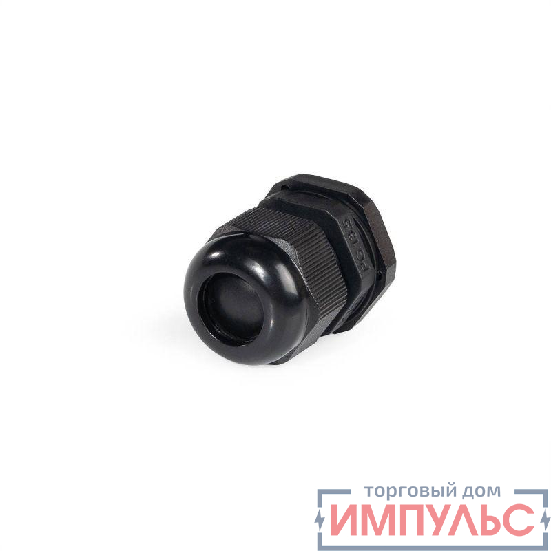 Ввод кабельный пластиковый PG 13.5 (6-12 мм) черн. (уп.100шт) Fortisflex 88642