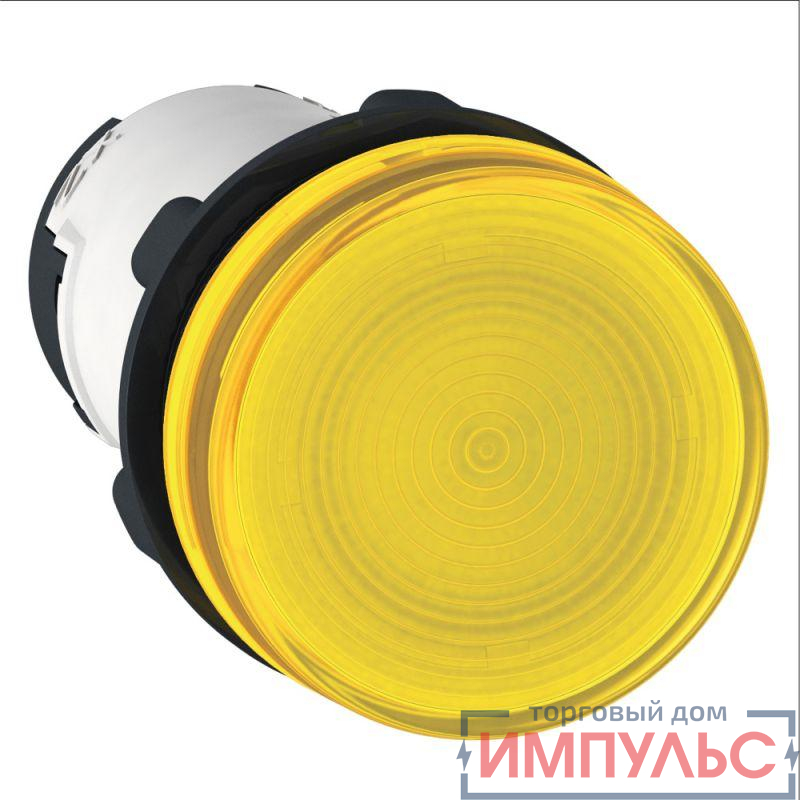 Лампа светосигнальная d22мм 250В желт. SchE XB7EV65P