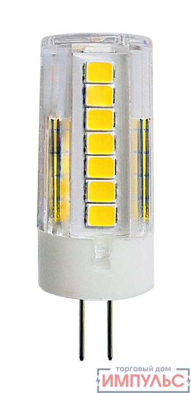 Лампа светодиодная PLED-G4 PRO 5Вт 4000К нейтр. бел. G4 400лм 230В d16х50мм без пульс. JazzWay 5026391