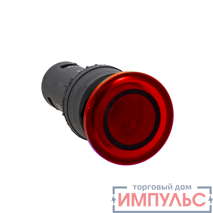 Кнопка "Грибок" SW2C-MD NO+NC 24В с подсветкой красн. PROxima EKF sw2c-md-rr-24