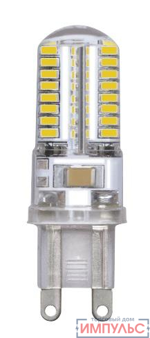 Лампа светодиодная PLED-G9/BL2 5Вт капсульная 4000К нейтр. бел. G9 300лм 230В (блист.2шт) JazzWay 1036650B