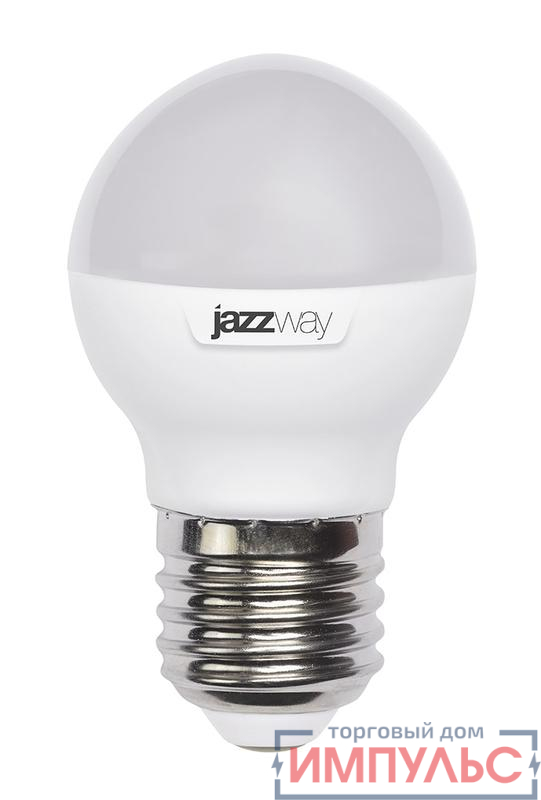 Лампа светодиодная PLED-SP 7Вт G45 4000К нейтр. бел. E27 230В/50Гц JazzWay 5018976